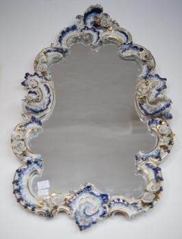 Wall Mirror - porcelain - 1930